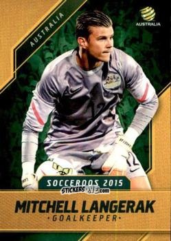 Cromo Mitchell Langerak - Football Australia Trading Cards 2015-2016 n. 10 - Tap'N'Play