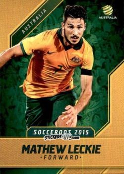 Cromo Mathew Leckie - Football Australia Trading Cards 2015-2016 n. 11 - Tap'N'Play