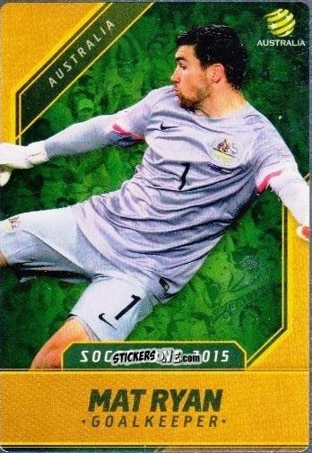 Cromo Mathew Ryan - Football Australia Trading Cards 2015-2016 n. 16s - Tap'N'Play