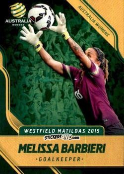 Sticker Melissa Barbieri - Football Australia Trading Cards 2015-2016 n. 23 - Tap'N'Play