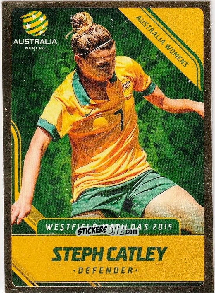 Cromo Steph Catley - Football Australia Trading Cards 2015-2016 n. 25g - Tap'N'Play