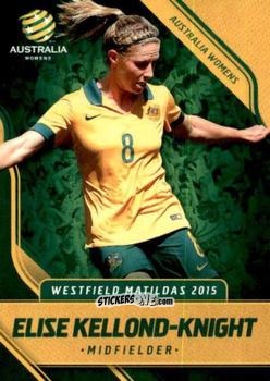 Sticker Elise Kellond-Knight - Football Australia Trading Cards 2015-2016 n. 30 - Tap'N'Play