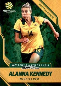 Sticker Alanna Kennedy - Football Australia Trading Cards 2015-2016 n. 31 - Tap'N'Play
