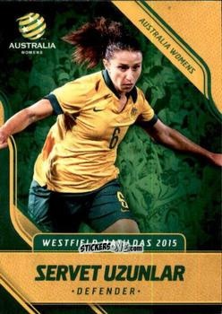 Figurina Servet Uzunlar - Football Australia Trading Cards 2015-2016 n. 38 - Tap'N'Play