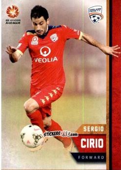 Cromo Sergio Cirio - Football Australia Trading Cards 2015-2016 n. 43 - Tap'N'Play