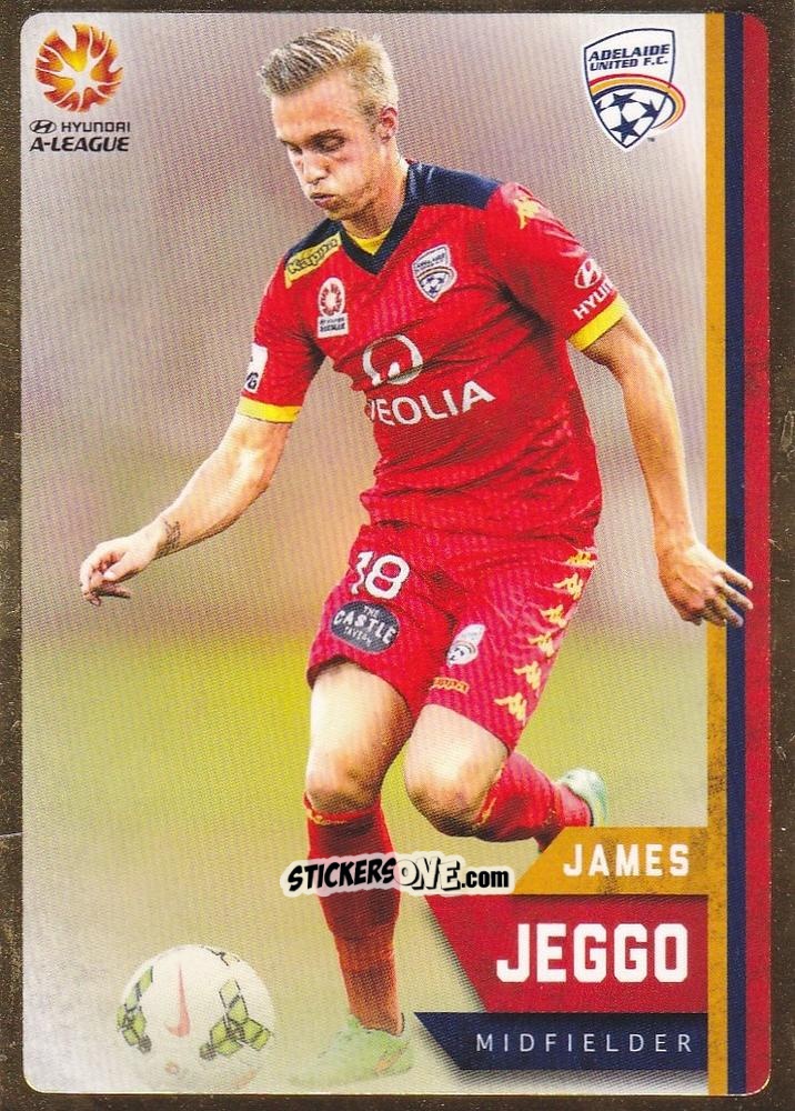 Figurina James Jeggo - Football Australia Trading Cards 2015-2016 n. 49g - Tap'N'Play