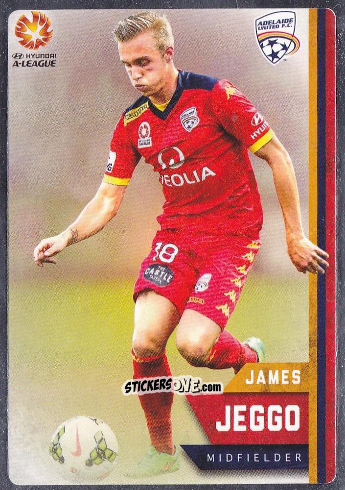 Figurina James Jeggo - Football Australia Trading Cards 2015-2016 n. 49s - Tap'N'Play