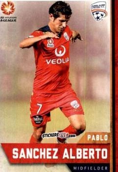Cromo Pablo Sanchez Alberto - Football Australia Trading Cards 2015-2016 n. 55 - Tap'N'Play