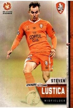 Cromo Steven Lustica - Football Australia Trading Cards 2015-2016 n. 64 - Tap'N'Play