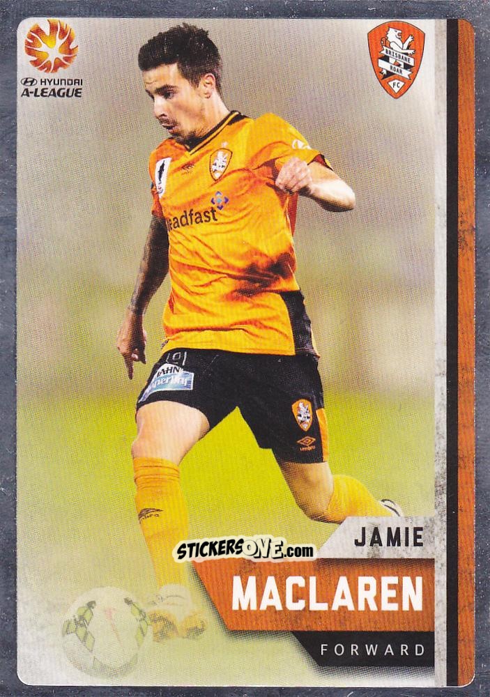 Cromo Jamie Maclaren - Football Australia Trading Cards 2015-2016 n. 65s - Tap'N'Play