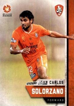 Cromo Jean Carlos Solorzano - Football Australia Trading Cards 2015-2016 n. 70 - Tap'N'Play