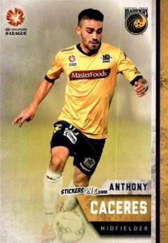 Cromo Anthony Caceres - Football Australia Trading Cards 2015-2016 n. 76 - Tap'N'Play