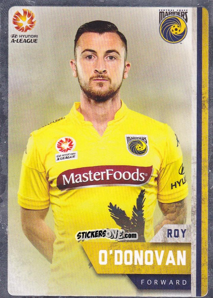 Cromo Roy O'Donovan - Football Australia Trading Cards 2015-2016 n. 82s - Tap'N'Play