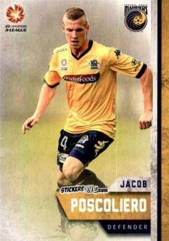Cromo Jacob Poscoliero - Football Australia Trading Cards 2015-2016 n. 83 - Tap'N'Play