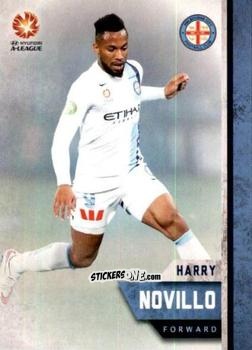 Cromo Harry Novillo - Football Australia Trading Cards 2015-2016 n. 100 - Tap'N'Play