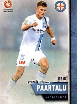 Cromo Erik Paartalu - Football Australia Trading Cards 2015-2016 n. 101 - Tap'N'Play