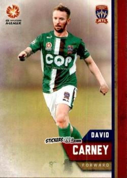 Sticker David Carney - Football Australia Trading Cards 2015-2016 n. 126 - Tap'N'Play