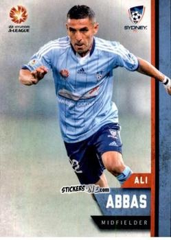 Figurina Ali Abbas - Football Australia Trading Cards 2015-2016 n. 154 - Tap'N'Play