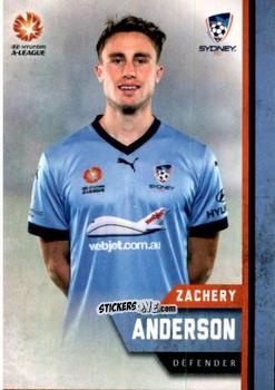 Figurina Zachery Anderson - Football Australia Trading Cards 2015-2016 n. 155 - Tap'N'Play