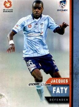 Figurina Jacques Faty - Football Australia Trading Cards 2015-2016 n. 158 - Tap'N'Play