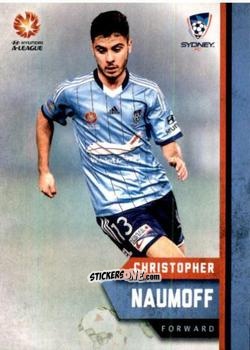 Figurina Christopher Naumoff - Football Australia Trading Cards 2015-2016 n. 165 - Tap'N'Play
