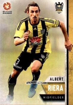Figurina Albert Riera - Football Australia Trading Cards 2015-2016 n. 181 - Tap'N'Play