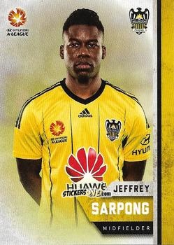 Sticker Jeffrey Sarpong - Football Australia Trading Cards 2015-2016 n. 183 - Tap'N'Play