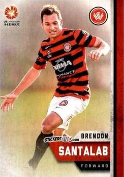 Cromo Brendon Santalab - Football Australia Trading Cards 2015-2016 n. 198 - Tap'N'Play