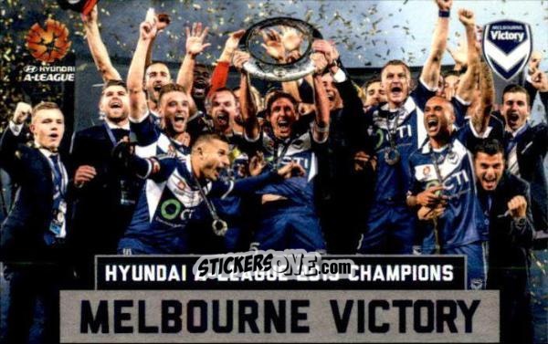 Figurina Melbourne Victory - Football Australia Trading Cards 2015-2016 n. C-01 - Tap'N'Play