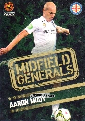 Figurina Aaron Mooy - Football Australia Trading Cards 2015-2016 n. MG-06 - Tap'N'Play