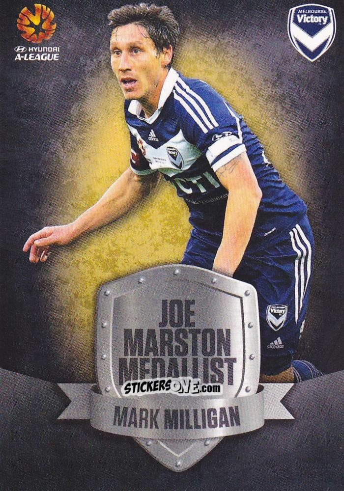 Cromo Mark Milligan - Football Australia Trading Cards 2015-2016 n. MW-02 - Tap'N'Play