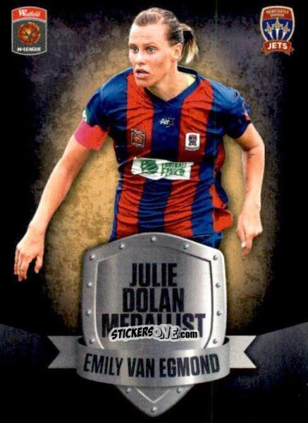 Sticker Emily Van Egmond - Football Australia Trading Cards 2015-2016 n. MW-03 - Tap'N'Play