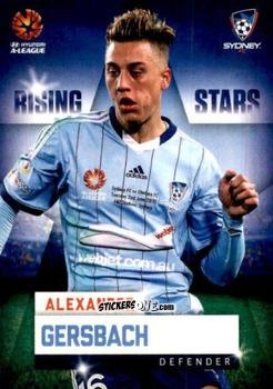 Figurina Alex Gersbach - Football Australia Trading Cards 2015-2016 n. RS-10 - Tap'N'Play