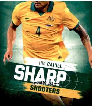 Figurina Tim Cahill - Football Australia Trading Cards 2015-2016 n. SH-01 - Tap'N'Play