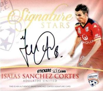 Cromo Isaias Sanchez Cortes - Football Australia Trading Cards 2015-2016 n. SS-03 - Tap'N'Play