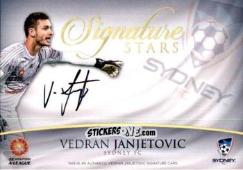 Figurina Vedran Janjetovic - Football Australia Trading Cards 2015-2016 n. SS-10 - Tap'N'Play