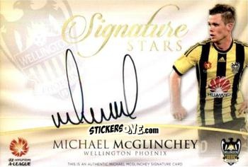 Sticker Michael McGlinchey - Football Australia Trading Cards 2015-2016 n. SS-11 - Tap'N'Play