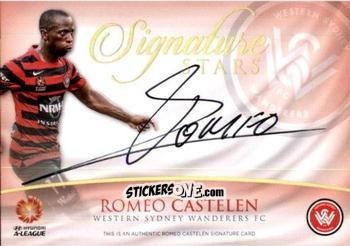 Sticker Romeo Castelen - Football Australia Trading Cards 2015-2016 n. SS-12 - Tap'N'Play