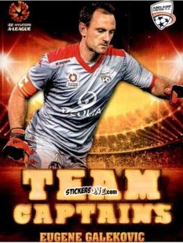 Cromo Eugene Galekovic - Football Australia Trading Cards 2015-2016 n. TC-03 - Tap'N'Play