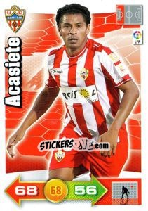 Sticker Acasiete - Liga BBVA 2010-2011. Adrenalyn XL - Panini