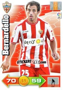 Figurina Bernardello - Liga BBVA 2010-2011. Adrenalyn XL - Panini