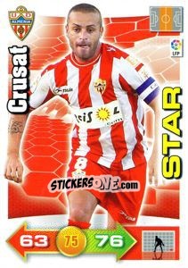 Sticker Crusat - Liga BBVA 2010-2011. Adrenalyn XL n. 14 - Panini