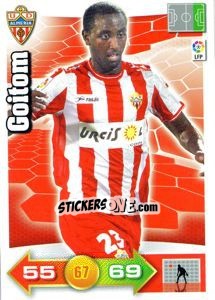 Sticker Goitom - Liga BBVA 2010-2011. Adrenalyn XL n. 16 - Panini