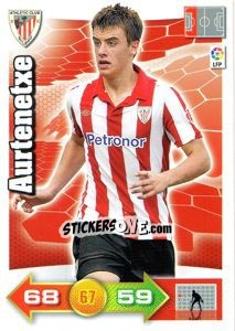 Cromo Aurtenetxe - Liga BBVA 2010-2011. Adrenalyn XL n. 24 - Panini