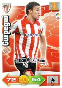 Sticker Gurpegui - Liga BBVA 2010-2011. Adrenalyn XL n. 27 - Panini