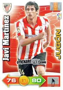 Figurina Javi Martínez - Liga BBVA 2010-2011. Adrenalyn XL n. 28 - Panini