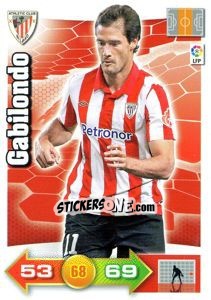 Sticker Gabilondo - Liga BBVA 2010-2011. Adrenalyn XL - Panini