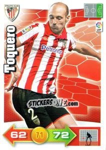 Figurina Toquero - Liga BBVA 2010-2011. Adrenalyn XL - Panini