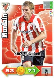 Sticker Muniain - Liga BBVA 2010-2011. Adrenalyn XL n. 34 - Panini
