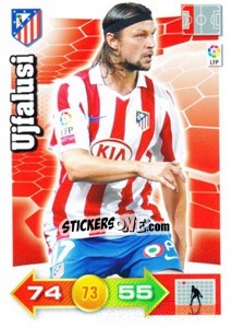 Figurina Ujfalusi - Liga BBVA 2010-2011. Adrenalyn XL - Panini